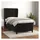 vidaXL Boxspringbett 100 x 200 cm Schwarz