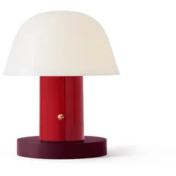 &Tradition - Setago JH27 Akku-Tischleuchte (LED), maroon / grape
