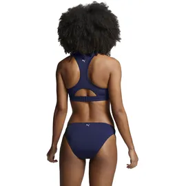 Puma Bikini-Hose Damen Blau/Schwarz XL