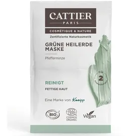 Cattier Grüne Heilerde Maske 12 ml