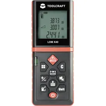 TOOLCRAFT LDM X40 Laser-Entfernungsmesser 40 m