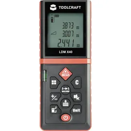 TOOLCRAFT LDM X40 Laser-Entfernungsmesser 40 m
