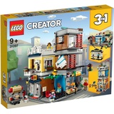 LEGO Creator Stadthaus mit Zoohandlung & Café 31097