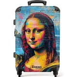 NoBoringSuitcases.com NoBoringSuitcases.com® Handgepäck Koffer Reisekoffer, Reisetasche mit Rollen, Koffer Groß, Hartschalenkoffer, Trolley Handgepäck, Koffer Mittelgroß, Suitcase, TSA Schloss, Koffer Klein, Graffiti-Druck