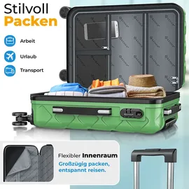 Kesser Koffer-Set 3-tlg. grün/abs