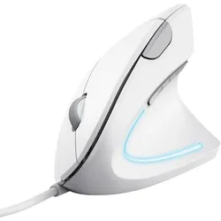 Trust Verto Vertikale ergonomische Maus - Weiß