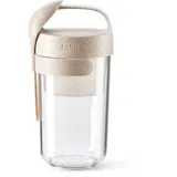 LéKué Jar to Go Organic, Beige, 600 ml