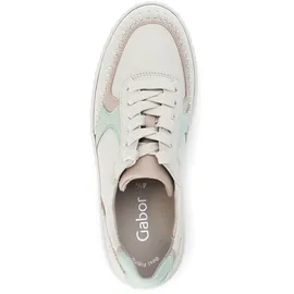 Gabor Leder-Sneakers in Weiß - 40