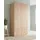 Priess Wäscheschrank Barcelona 94 x 193 x 54 cm Braun