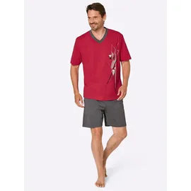 wäschepur Shorty Wäschepur Rot/Grau 52/54