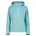 Woman Jacket Zip Hood lagoon mel E568 44 Blau 44