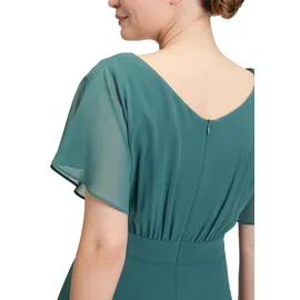 Vera Mont Cocktailkleid Grün/Schwarz 48