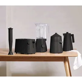 Alessi Plissé Filterkaffeemaschine schwarz