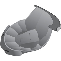 Shark S600, Innenfutter - Silber - XL