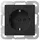 Gira Steckdose 16A 250V Schwarz 1 St.