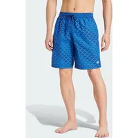 Adidas Monogram Badeshorts Dark Blue / Blue L