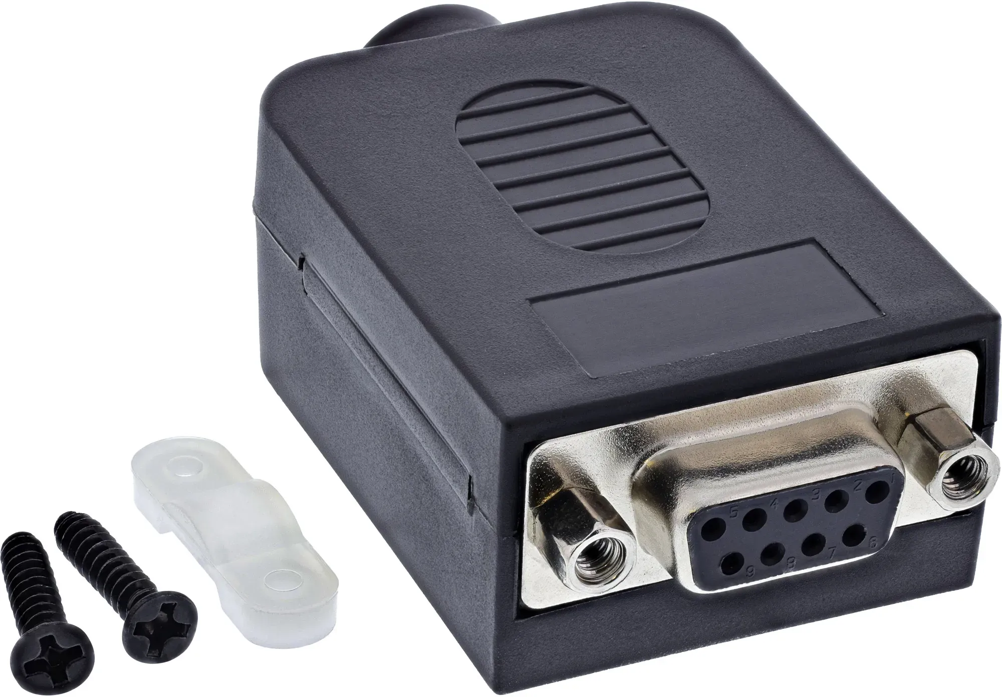 InLine® D-Sub 9 Breakout-Terminalblock, Buchse, Schraubklemme