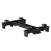 Racktime Snapit 2.0 Adapter mit Füßen, schwarz-silber