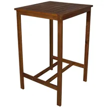 gartenmöbel einkauf Indra Bartisch 70 x 70 x 0 cm Beige/Braun