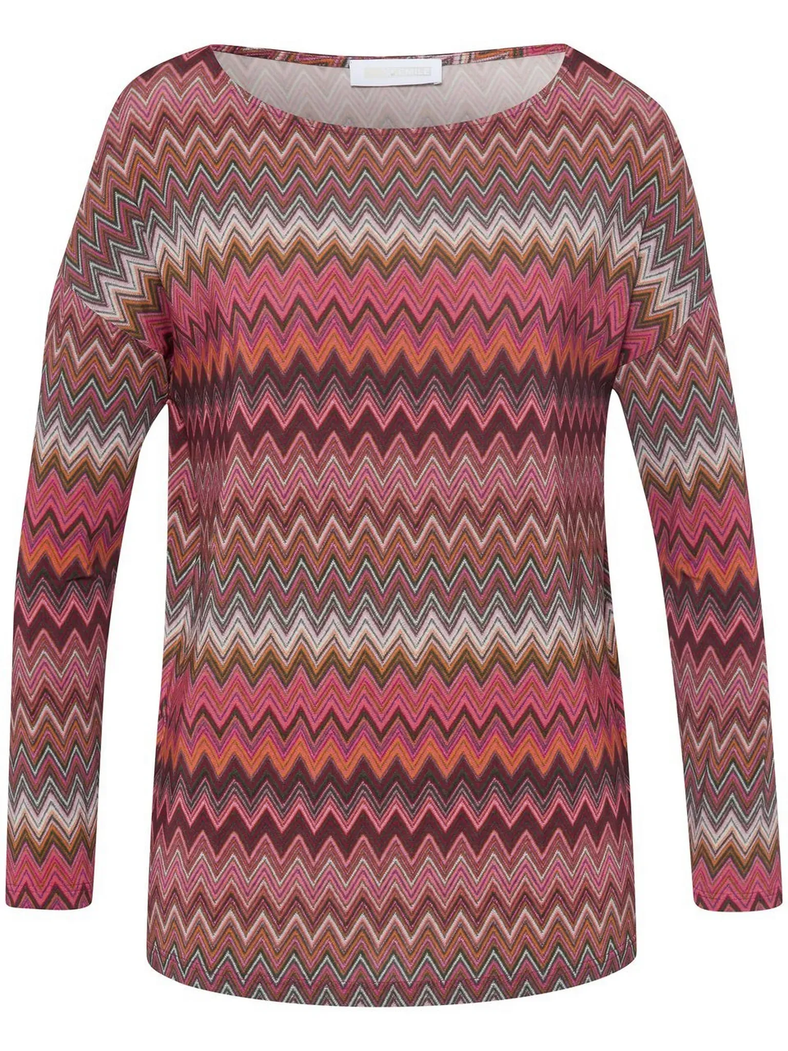 Le T-shirt imprimé zigzag  St. Emile multicolore