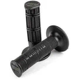 Domino Cross-Enduro Griffe Half-Waffle Schwarz Lenker