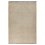 OBSESSION Teppich "En Vogue 400", (cream), B:300cm H:8mm L:400cm, Polyester, Teppiche, Teppich, Uni Farben, leichte Struktur, In- und Outdoor geeignet, waschbar