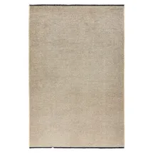 OBSESSION Teppich "En Vogue 400", (cream), B:300cm H:8mm L:400cm, Polyester, Teppiche, Teppich, Uni Farben, leichte Struktur, In- und Outdoor geeignet, waschbar
