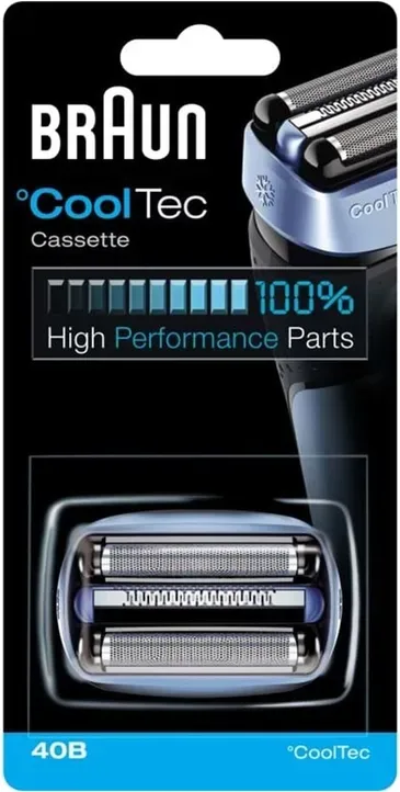 BRAUN Series 5 Elektrischer Rasierkopf, Ersatz für Series 5 & 6 (ab 2020), 53B, Schwarz