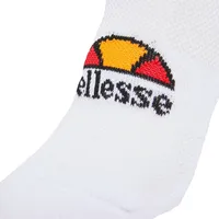 Ellesse Unisex 3er Pack Bequem sitzend-Rebi Trainer Liner, weiß