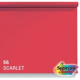 Superior Hintergrund 1.35x11m Scarlet (nr 56) (Sperrgut)