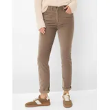RAPHAELA by BRAX Straight Fit Crodhose Modell LAURA Taupe, 40K