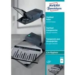 Kopierfolie A4 ZWECKFORM 3555 100BL