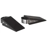 Perel Türstopper Schwarz 120 x 49 x 30 mm
