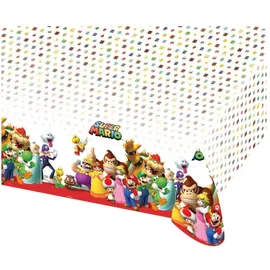 Amscan Tischdecke Super Mario 120 x 180 cm,