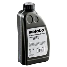 Metabo Kompressorenöl 1 Liter für Kolbenverdichter