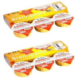 6x 80g Till Fondue Brennpaste Wok Hotstone Stövchen Chafing Dish Buffet Schale
