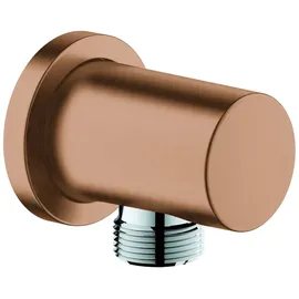 Grohe Rainshower Wandanschlussbogen warm sunset gebürstet