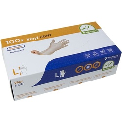Papstar Einmalhandschuhe Vinyl L braun