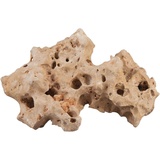 sera Rock Hole Stone L 2 - 3 kg - Beiges Lochgestein mit glatter Oberfläche