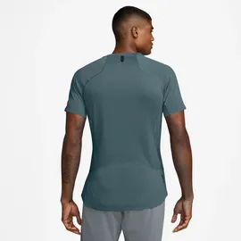 Nike Pro Dri-FIT Herren T-Shirt türkis - mineral slate/green strike