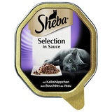 Sheba Selection in Sauce mit Kalbshäppchen 22 x 85 g