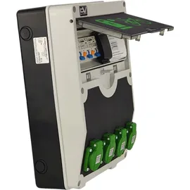 Doktorvolt Fahrradladestation für E-bikes 12 Module 4x230V Stromverteiler Doktorvolt 2137