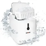 Duronic ICM120 Eiswürfelmaschine | 9 Eiswürfel in 7 min | 1,5 L Wassertank | Bis zu 12 kg pro 24 Stunden | 600 g Kapazität | Eismas...