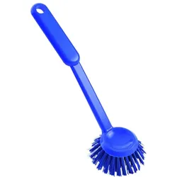 Spülbürste Haug rund vollfarbig blau HACCP, lebensmittelkonform, F.E.I.B.P.
