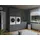 laundreezy Mehrzweckschrank-Set 238 x 68 x 238 cm Grau
