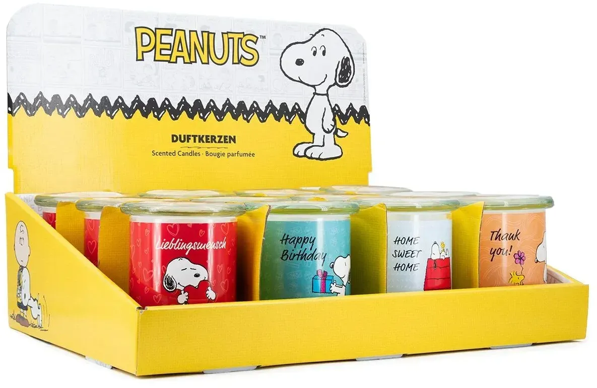 Peanuts Thekendisplay 12 x 250g