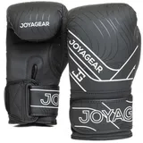 Joya Fight Gear JOYA Kickbox Handschuhe Essentials - Schwarz Weiß 14oz - Hergestellt aus hochwertigem Kunstleder - Kampfsport Sparring Handschuhe - Muay Thai Kickboxen Boxhandschuhe Punchinghandschuhe Joya Fight Gear