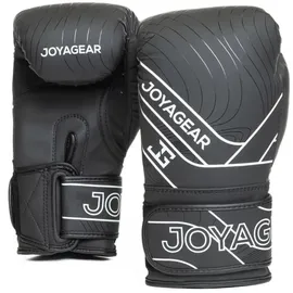 Joya Fight Gear JOYA Kickbox Handschuhe Essentials - Schwarz Weiß 14oz - Hergestellt aus hochwertigem Kunstleder - Kampfsport Sparring Handschuhe - Muay Thai Kickboxen Boxhandschuhe Punchinghandschuhe Joya Fight Gear