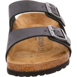 Birkenstock Arizona Nubukleder geölt schwarz 46