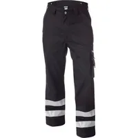 DASSY DASSY® Arbeitshose mit Reflexstreifen schwarz 42